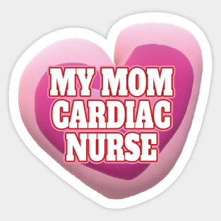 Cardiac Nurse Sticker